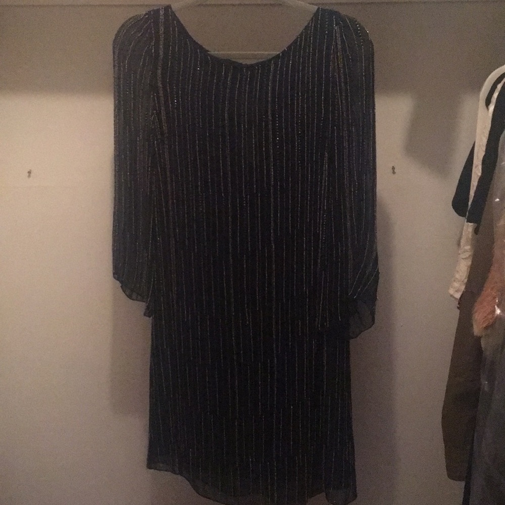 Alice and Olivia NWT Sequin long sleeve dress